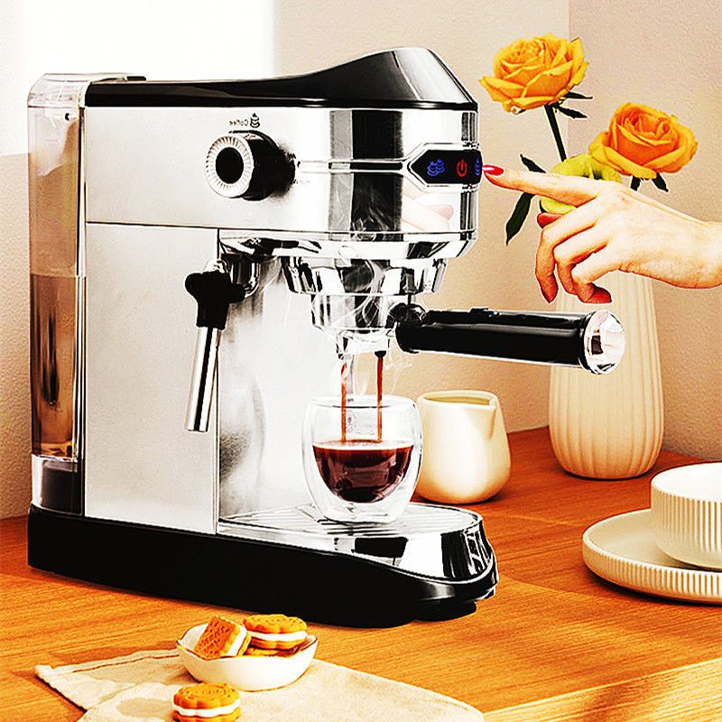 Máquina de café 1450W 220V de aço inoxidável Máquina de café nano elétrica portátil 2