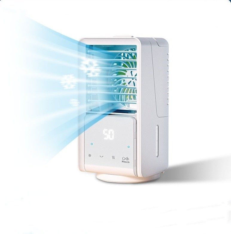 Impressora de tela de seda Mini Personal Space Air Cooler com tanque de água de 700 ml e alimentação USB