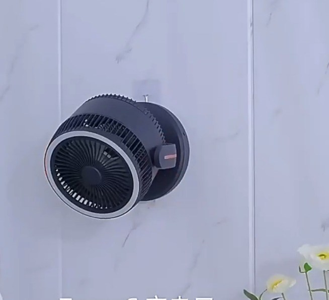 5V Casa Banheiro Cozinha Ventilador Parede Parede Suspensão Tremendo Cabeça Vento Ventilador de Circulação de Ar