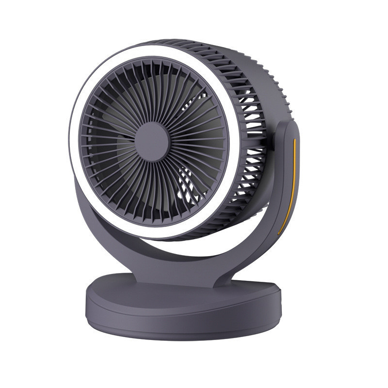 Ventiladores de mesa para carros Carregamento USB portátil Ventilador de refrigeração de luz noturna