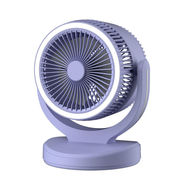 Ventilador de circulação de ar de escritório doméstico com carregamento USB portátil e design de mesa 5V