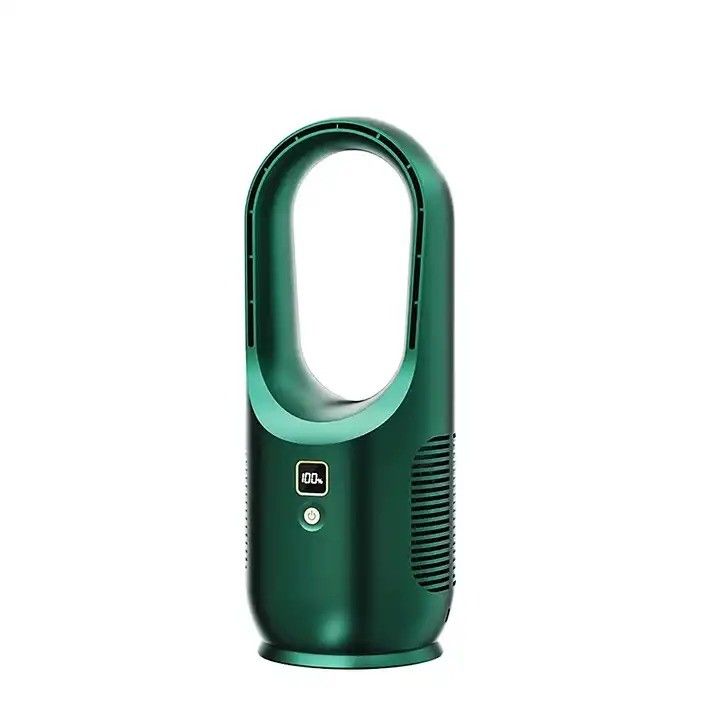 Ventilador de refrigeração sem lâmina Ventilador pessoal de escritório portátil Ventilador de escritório pequeno recarregável para escritório