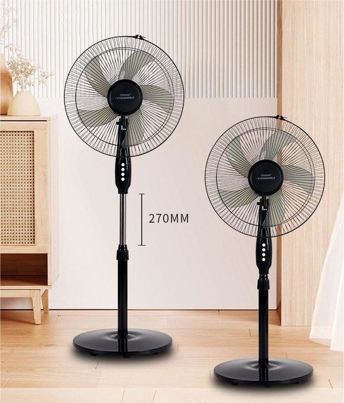 43*43*110CM ABS plástico 16 polegadas ventilador elétrico vertical para arrefecimento de ar e ventilação