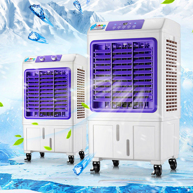 Ventilador conveniente sem lâmina de três velocidades de vento para resfriamento doméstico portátil de plástico montado na parede